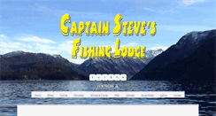 Desktop Screenshot of captainstevesfishinglodge.com
